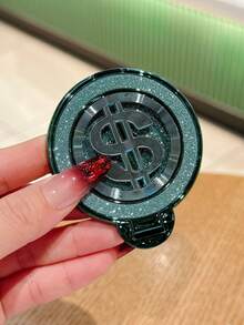 Dollar Bill Textured Phone Grip Stand, Metallic Money Design Phone Case With Rotating Kickstand - Multicolor - View 12