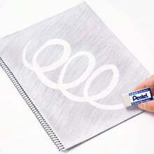 Hi-Polymer Borrador/Goma de Borrar, Mini, Blanco, Paquete de 5 Piezas, ZEHE03-BP5,36677827 - Multicolor - Ver 6