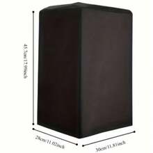 1个重型黑胶唱机防尘罩，适用于大多数唱机，包括 Pioneer PLX-1000、SL-1200、SL-1210、SL-B250、SL-B260、SL-BD20、SL-BD27、SL-BD35、SLD-20、SL-PC11、SL-Q300 和其他热门型号。