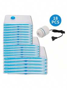 Air Vacuum Bags & Pumps - White - View 1