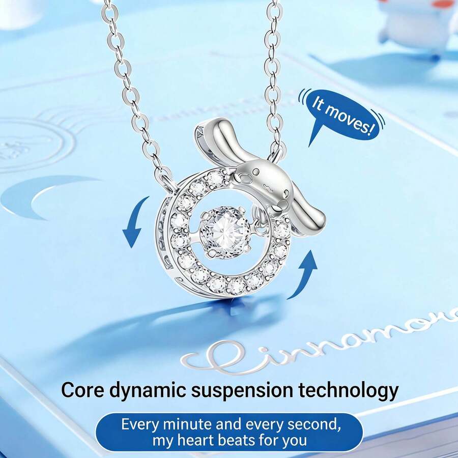 1件甜美酷炫暗黑风格爱情项链，适合生日派对、主题派对、节日礼物、日常佩戴装饰配饰，也是送给女朋友的必备饰品。新年礼物、情人节礼物、复活节礼物。 - 彩色 - 查看 1