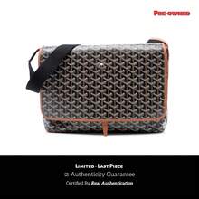 Authenticated  PRE-OWNED Goyardine Capetien MM Messenger Bag Bag - màu đen - Xem 1