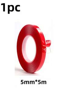 Nail Art Tools, Transparent Acrylic Double-Sided Tape, 3-Meter Long Colored Protective Sheets For Securing Nails During Work – Nail Art Supplies, Nail Art Tools, Nail Art Artistry Tools. Back-To-School Season, Nail Art, Nail Art Tools (Suitable For Press-On Nail Art).