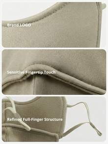 CAMEL CROWN 3D立体加厚防风面罩，保暖防尘，适合秋冬季徒步旅行