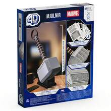 Spin Master 4D Build - MARTILLO DE THOR MJOLNIR - Puzzle  3D - Juguetes  - Rompecabezas 3D Juego Construcción - Puzzles para Adultos y Niños - 6069816 - Juguetes Niños +12 años - ✅ Entrega 48/72h - Multicolor - Ver 5