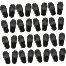 MOLUCKFU 20 Pares Shoes Flat Shoes Dolls Plastic Decorative Footwear Dollhouse and Dress Accessories - inicial - Ver 2