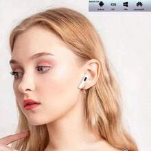 Écouteurs Bluetooth TWS pour smartphones, casque Bluetooth sans fil, écouteurs intra-auriculaires antibruit avec microphone, écouteurs sans fil - Multicolore - Voir 6
