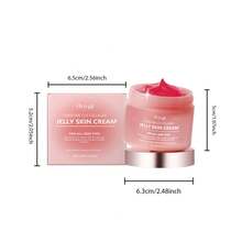Hoygi Collagen Jelly Cream, Hydrating Moisturizing Firming Delicate Tender Reducing Fine Lines Shrinking Pores Balancing Sebum Water Oil Brightening Facial Skin Improving Dryness Skin Care Cream - Collagen - Xem 2