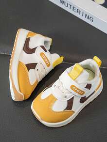 2026 Spring/Autumn New Soft Bottom Non-Slip Toddler Shoes, Lightweight Functional Sneakers For Babies & Kids - Yellow - View 5
