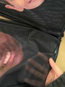 1 pieza Máscara facial completa personalizada y divertida, fotos personalizadas, apta para hombres y mujeres, aplicable para actividades al aire libre y decoraciones de fiestas. Es muy adecuada para juegos de roles, fiestas, actuaciones en el escenario y deportes al aire libre, decoración de oficina, vida elegante, para la familia - Multicolor - Ver 11