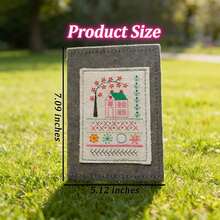 Embroidery Sampler Book Kit – 2026 New Complete Sewing Set Beginners, 131 Patterns & Essential Tools Hand Embroidery, Needlepoint & Hand Sewing Enthusiasts (B) - 1 - View 9