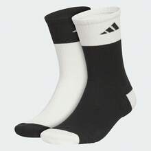 Adidas 2双/包 男女通用 MOD SP CRW 长袜 折扣装 KC0249 - 黑色 - 查看 1