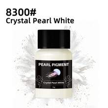 18克/30毫升云母粉和珠光颜料，天然着色剂，适用于环氧树脂/UV树脂工艺品、绘画、指甲油、蜡烛等。 - 彩色 - 查看 14