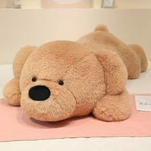 1个可爱多巴胺毛绒大熊填充动物枕头柔软毛绒娃娃躺姿泰迪熊枕头睡眠伴侣毛绒娃娃儿童生日礼物 - 彩色 - 查看 10