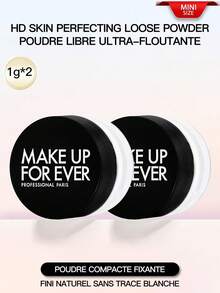 Make Up For Ever 1g/Mini Polvo para minimizar los poros, ultra alta definición, apto para maquillaje diario - transparente - Ver 8