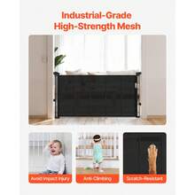 Baby Protection Gate - Schwarz 55 Zoll Teleskop 33 Zoll - View 5