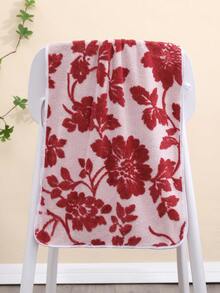 1件珊瑚绒女式/学生提花双色花卉图案加大码浴巾，可作浴巾、浴裙、抹胸裙、毛巾、浴袍、家居服穿着，柔软舒适，吸水性强，适用于浴室、泳池、海滩等场所，四季皆宜。 - 彩色 - 查看 16