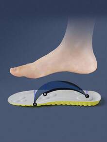 高弹乳胶鞋垫,减震支撑,透气舒适,适用于女士鞋、男士运动鞋、冬鞋、春夏鞋、伴娘礼物、房间装饰、卧室装饰、海滩、旅行、男女皆宜、度假 - 綠色 - 查看 4