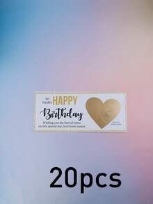 Individuelle Rubbelkarten, personalisierte Happy Birthday Rubbelkarte, Rubbellose, Erwachsenen Party Favors, Geburtstagsspiele, individualisierbare Name Familie Datum Rubbelkarte, anpassbarer Text Geburtstaggeschenke, Geburtstagsfest, Feiertags Zubehör, Familie, Freunde, Multifunktional, Valentinstag, Einzigartig, Paar - Stil B - Übersicht 11