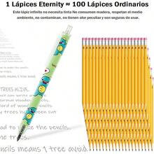 Lapiz Infinito, 6 Lapices Infinitos Kawaii con 12 Puntillas Intercambiables y Bolsa Organizadora, para Diseo, Dibujar y Escribir, Estilo Astronauta Lindo, Regalos para Nios y Nias - Pequeño Dinosaurio Verde - Ver 3