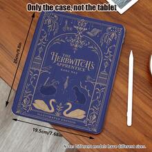 360° Rotatable IPad Protective Case, Y-Shaped Folding Stand, High-Definition UV Printing, Compatible With Ipad 11 2025, IPad Air 11/13 2025 M3, IPad Air (M2) 11/13 Inch, IPad Air 4/5/6 10.9inch, IPad Pro 11 Inch, IPad Pro 12.9 Inch, IPad 10.2 Inch, IPad 9th/10th Generation And Various Models, Protective Cover Design, Support Multi-Angle Adjustment, Six-Way Stand Placement, Built-In Pen Slot, Transparent Back Cover, Anti-Drop Protection, Auto Wake/Sleep Function - Multicolor - View 2