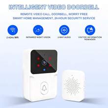 Video Camera, Intelligent Body Detection, Cloud Storage, Real-Time View, Two-Way Audio, Infrared Night Vision, Battery Powered, Monitoring - White - View 10