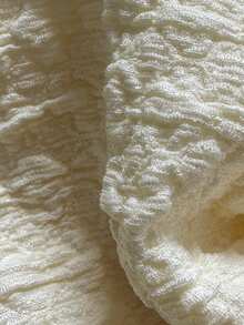 3pcs Apricot Bikini Set, Special Fabric, Casual Beach Party Swimwear - Apricot - View 7