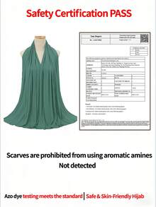 1 件女士头巾加大码纯色柔软头巾休闲头巾头巾长袍配饰情人节情人节女士面纱