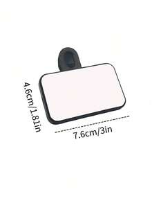 1pc LED Selfie Ring Light, 3 Lighting Modes, Mini Clip-On Fill Light, For Makeup, Live Streaming, Video, Compatible With Phones & Cameras, Suitable As Holiday, Birthday, Housewarming, Wedding Gift - Black - View 2