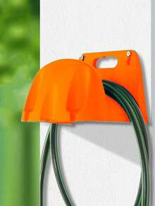 花园软管支架，壁挂式软管架，多功能软管卷盘支架，适用于草坪、庭院、花园灌溉配件 - 彩色 - 查看 6