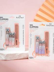 Fashionable Nail Clipper Set, High-Quality, Multi-Size Combination, Durable And Sharp, Cross-Border - Multicolor - View 2