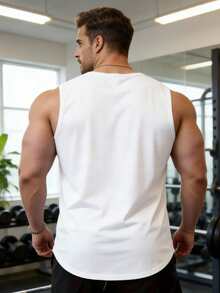 加大码男士运动背心，网眼透气速干背心，适合跑步、健身房锻炼、户外休闲