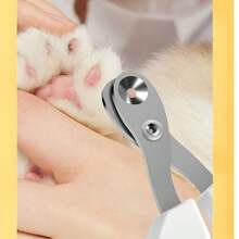 2件套宠物美容套装 - 猫咪指甲钳和宠物刷，猫咪除蚤梳 - 彩色 - 查看 5