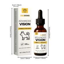 狗狗眼部清洁液，温和舒适的清洁液，清洁狗狗眼部分泌物 - 彩色 - 查看 2