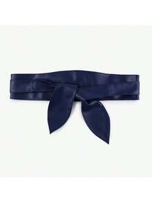 1 件女士复古蝴蝶结装饰束身衣腰带，经典复古风格可调节宽腰带夏季，学校万圣节服装