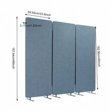 Screen Partition - สีฟ้าพาสเทล - ดู 2