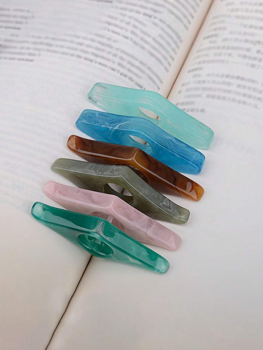 1 Stück Daumen Buchclip, Lesetool, Daumen Buchclip/Lesezeichen, Kaffee Begleiter, Daumen Druck Lesezeichen, Daumen Druck Buchclip, Lese-Assistent, Lesetool, Studenten Buchzubehör, Verlängerung, praktisches Lesezeichen, Lesetool, Studenten Buchzubehör, Buchöffner, praktisches Lesezeichen - Verschiedenfarbig - Übersicht 1