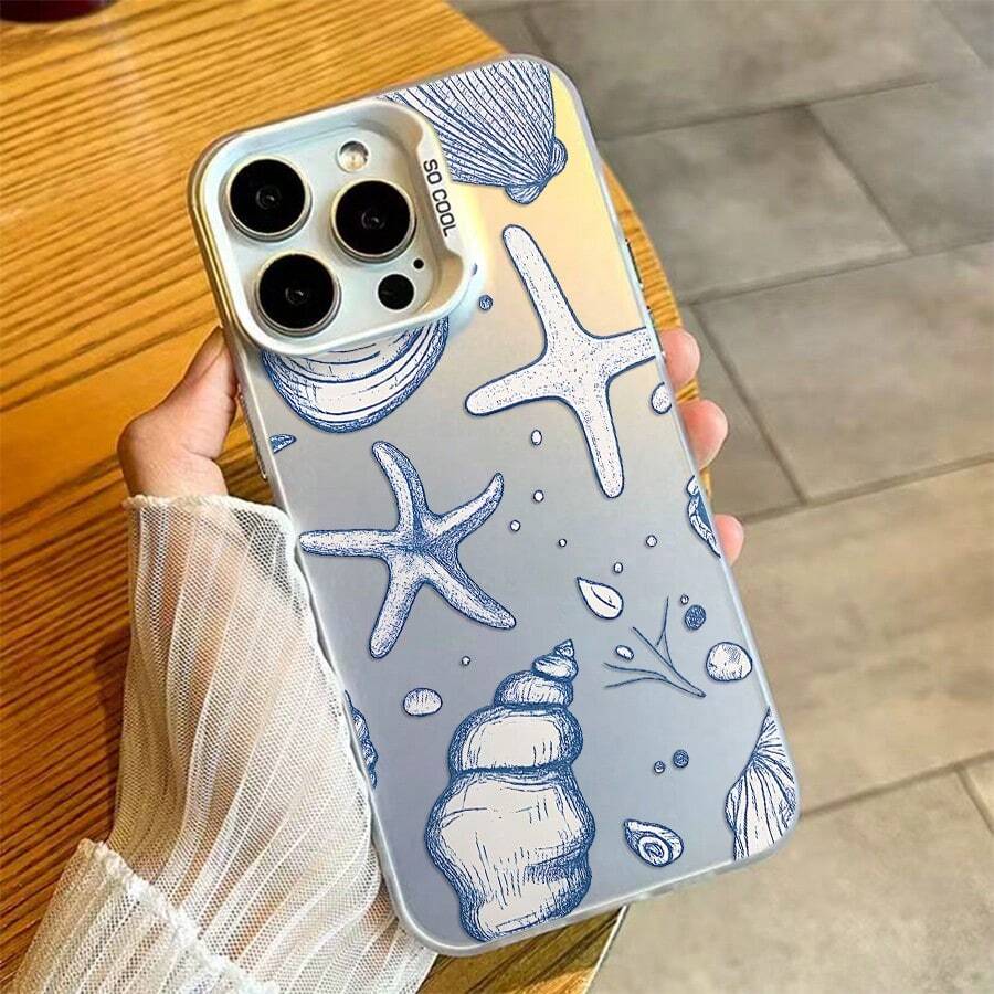UV impressão concha estrela resistente a quedas Capinha Capa Para Apple i P h o n e 17 AIR 16 15 14 PLUS 13 12 11 PRO MAX X XS MAX XR 7 8 Galaxy A04E A04S A13 5G A05S A10S A11 M11 A12 A13 4G A14 A15 A20 A23 A32 A34 A35 A50S A30S A51 A52S 5G A54 A55 A71 4G A72 S20 S21 S23 FE S22 S23 S24 S25 Ultra S24 S25 Plus M23 M34 A07 A17 S25 EDGE A16 Redmi A2 A1 A3 9A 10C 12 12C 11A POCO 13 13C 14C Mi 11 lite 14 X3 X3 Pro X5 note 12 5G X5 Pro 12 Pro 13 pro 5G X6 Pro F3 F6 F6 PRO 8 pro 9 pro 10s 11 pro 12S 11s 13 4G 13 5G 13 Pro 4G x7 pro 14 5G 14 pro 4g 5g x7 5g F7 PRO F7 ULTRA A5 MOTO E22 E40 G14 G10 G20 G30 G22 G24 G34 G52 G54 G60 G84 capa protetora antiarranhões protetora Encaixe Perfeito com borda colorida P2339 - Branco - Visão 1