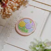 1 Stück 30mm Vintage europäischer Stil Blumen Fensterrahmen, Blume, Schmetterling flach geschnitzter massiver Messing Siegelstempel, geeignet zum Dekorieren von Umschlägen, Hochzeitseinladungen, Geburtstagseinladungen, Weinverpackungen, Briefpost, Weihnachtsgeschenke - 30MM - Übersicht 5