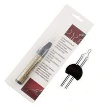 升级版螺纹式热熔笔 - 手持式热熔笔，适用于串珠工艺、快速熔化蜡、皮革热转印和串珠项目