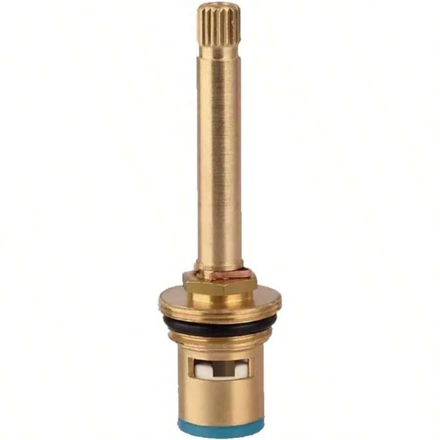 Faucet Ceramic Cartridge, G1/2 Inch Brass Tap Ceramic Disc Cartridges Hot Cold Type F2 - H49mm - Type I2- H76mm - View 1