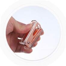 XISH Uonlytech Quitagrapas de Alta Resistencia Sacagrapas Transparente de Escritorio Extractor Grapas Multiusos Diseño Ergonómico para Oficina y Escuela - oro rosa - Ver 4