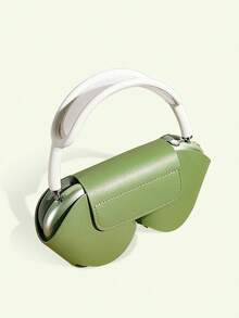 1pc Max Headphone Leather Case, Headphone Protective Cover Compatible With Airpods Max