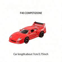 Burago 1/64 比例法拉利 LAFERRARI SF90 458SPIDER 合金压铸模型车，微型跑车收藏展示品 - F40 比賽 - 查看 2