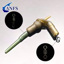 30pcs Carp Fishing Accessories Kit - Quick Change Swivel, Plastic Lead Clip, Anti Sleeve, Great Terminal Tackle