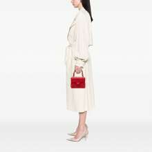 CHANEL Authenticated  PRE-OWNED Micro Classic Lamb-Skin Belt Bag Bag - Đỏ - Xem 3