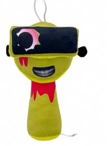 2025 Sprunki Plush Toys, 8'' Sprunky Wenda Oren Plushies, Sprunki Simon Gray Stuffed Toys Dolls Great Birthday Gift Or Easter Present  Great Birthday Gift Or Easter Present - 彩色 - 查看 12