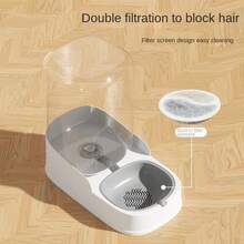 Cat And Dog Feeder Pet Water Dispenser Cat Food Bowl Large Capacity Feeder Water Dispenser For Small Puppy Kitten Pet Supplies - Green Feeding - View 5