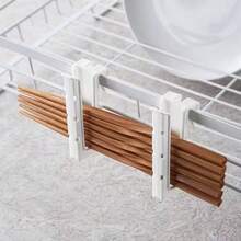 2/4 piezas Escurridor de tazas, Estante de almacenamiento de tazas invertidas, Organizador de botellas y palillos, Estante de almacenamiento colgante de utensilios de cocina, Organizador de cubiertos, Estante para cuchillos, tenedores, botellas y tazas invertidas de cocina - Multicolor - Ver 12