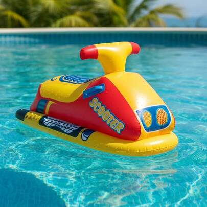 Boia Jet Ski Aquatica Inflavel Infantil Piscina Praiawellmix